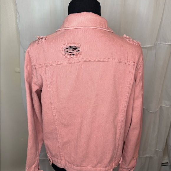 Pink Denim Jacket - Picture 3 of 4